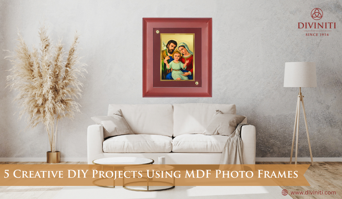 5 Creative DIY Projects Using MDF Photo Frames