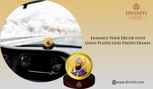 Enhance Your Décor with Gold-Plated God Photo Frames