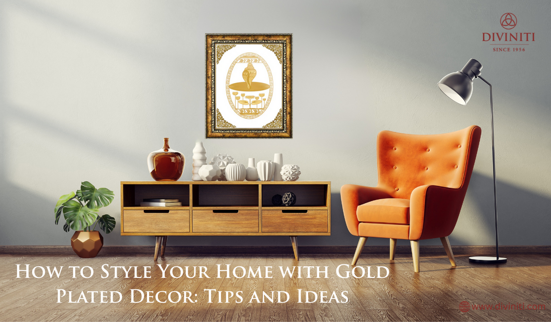 How to Style Your Home with Gold Plated Decor Tips and Ideas