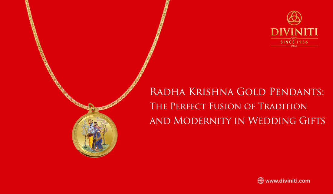 Radha Krishna Gold Pendants: The Perfect Fusion of Tradition and Modernity in Wedding Gifts
