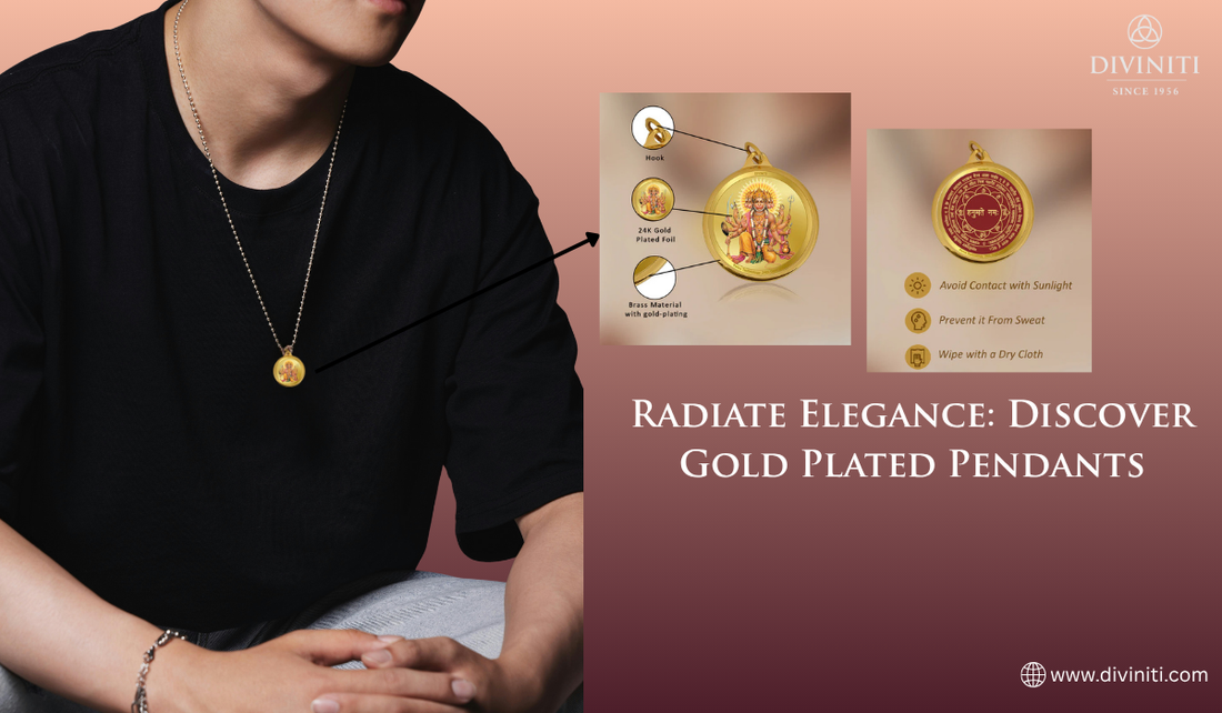 Radiate Elegance Discover Gold Plated Pendants