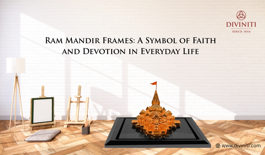 Ram Mandir Frames A Symbol of Faith and Devotion in Everyday Life