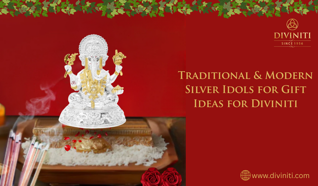 Traditional & Modern Silver Idols for Gift Ideas for Diviniti