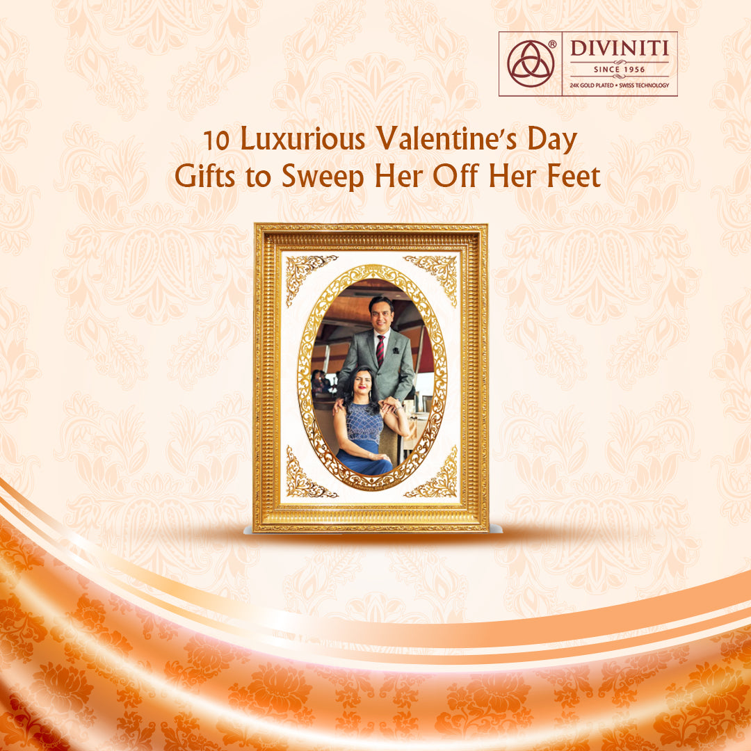 Celebrate Eternal Love with Exquisite 24 Carat Gold Plated Gifts