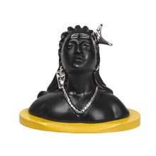 Load image into Gallery viewer, DIVINITI 999 Silver Plated Adiyogi Idol For Car Dashboard, Home Decor, Puja, Luxury Gift (6.5 X 8.5 CM)
