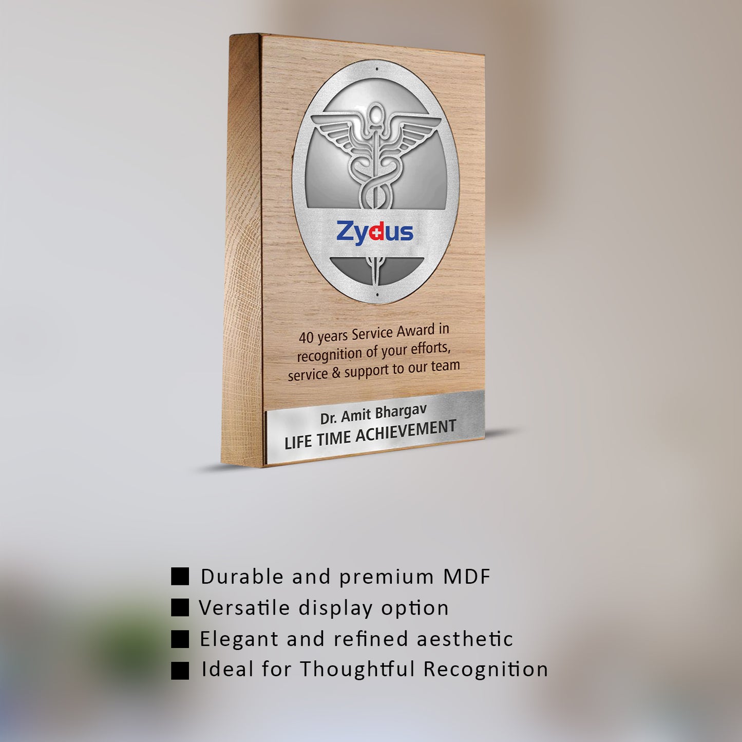 Customized Memento with Metal Logo & Matter Printed For Corporate Gifting