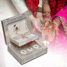 Load image into Gallery viewer, Diviniti Customized Designer Wedding Card Gift For Marriage Invitation
