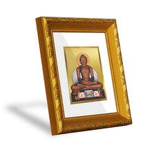 Load image into Gallery viewer, DIVINITI 24K Gold Plated Mahavira Religious Photo Frame For Home Wall Decor, Worship (15.0 X 13.0 CM)
