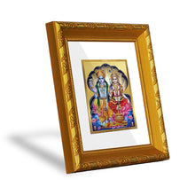 Load image into Gallery viewer, DIVINITI 24K Gold Plated Vishnu Lakshmi Photo Frame For Home Decor, Festival Gift, Puja (15.0 X 13.0 CM)
