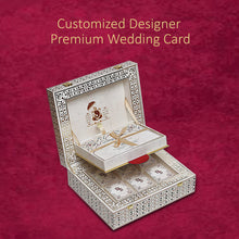 Load image into Gallery viewer, Diviniti Customized Designer Wedding Card Gift For Marriage Invitation
