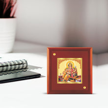 Load image into Gallery viewer, 24K Gold Plated Ganesha Customized Photo Frame For Corporate Gifting
