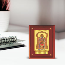 Load image into Gallery viewer, 24K Gold Plated Balaji Customized Photo Frame For Corporate Gifting
