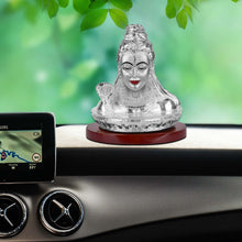 Load image into Gallery viewer, Diviniti 999 Silver Plated Shiva Idol for Home Decor Showpiece (7.5 X 5.5 CM)
