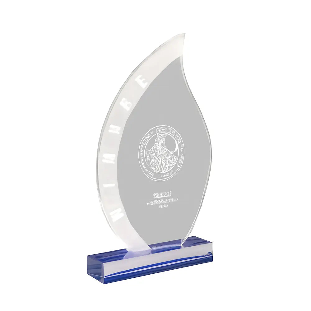 Premium Acrylic Crystal Golf Customized Trophy Personalized