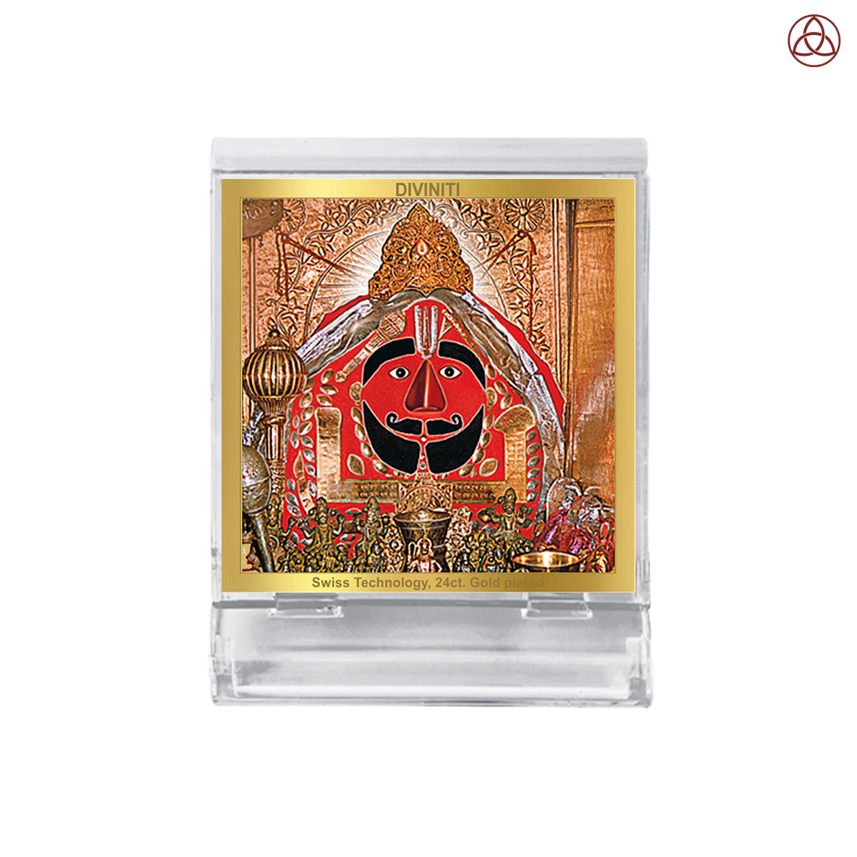 24 Karat Gold Plated Foil Divine Luxury Car Frame