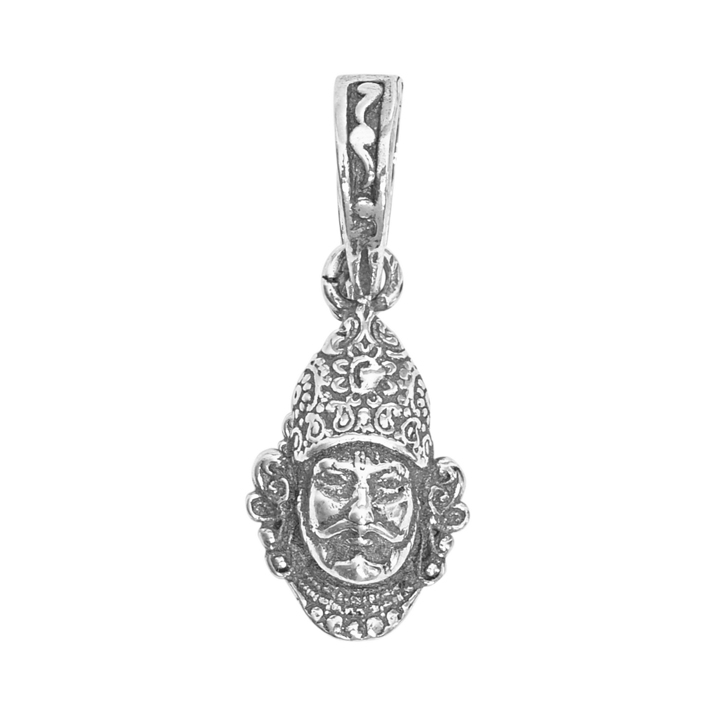925 Pure Silver Khatu Small Pendant for Men, Women & Kids Divine God Pendant for Birthday, Anniversary, Special Occasion Gift (1.4x0.8 CM 2 g)