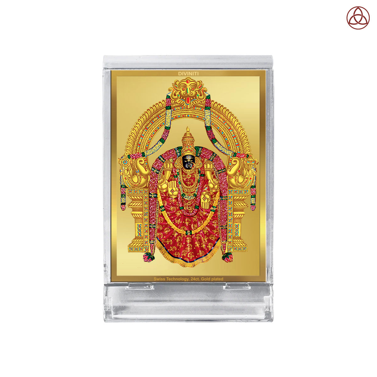 24 Karat Gold Plated Foil Divine Luxury Car Frame