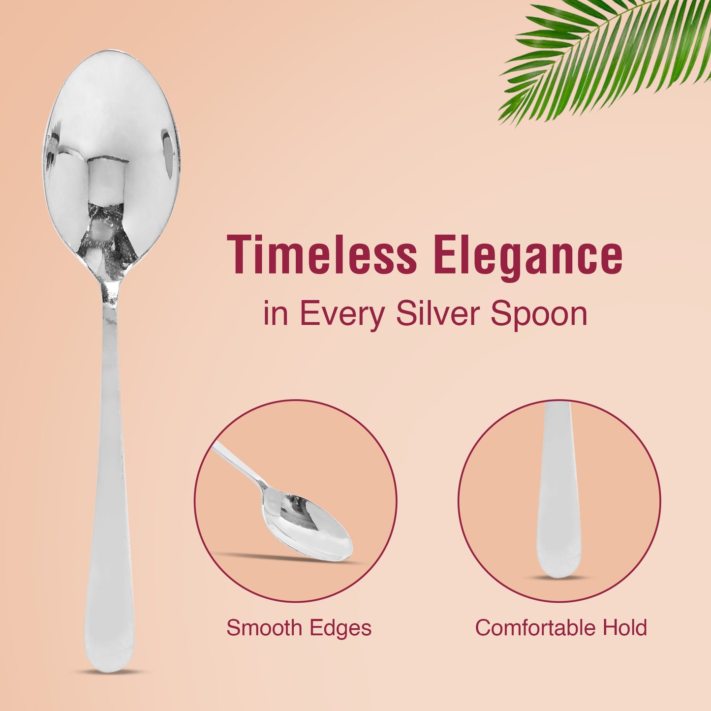 925 Pure Silver Spoon for Pooja and Gifting Purpose Puja Mandir (20g)