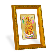 Load image into Gallery viewer, DIVINITI 24K Gold Plated Lady of Health Photo Frame For Home Wall Decor, Diwali Gift, Wealth (21.5 X 17.5 CM)
