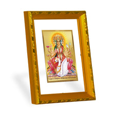 Load image into Gallery viewer, DIVINITI 24K Gold Plated Gayatri Mata Wall Photo Frame For Home Decor, Puja, Gift (21.5 X 17.5 CM)
