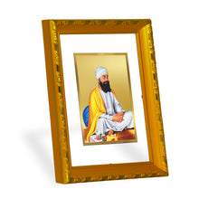 Load image into Gallery viewer, DIVINITI 24K Gold Plated Guru Tegh Bahadur Ji Photo Frame For Home Decor, Festive Gift (21.5 X 17.5 CM)
