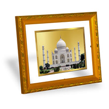 Load image into Gallery viewer, DIVINITI 24K Gold Plated Taj Mahal Photo Frame For Home Wall Decor, Living Room, Gift (21.5 X 17.5 CM)
