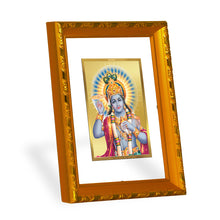 Load image into Gallery viewer, DIVINITI 24K Gold Plated Vishnu Ji Photo Frame For Home Wall Decor, TableTop, Puja, Gift (21.5 X 17.5 CM)
