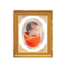 Load image into Gallery viewer, Diviniti Photo Frame With Customized Photo Printed on 24K Gold Plated Foil| Personalized Gift for Birthday, Marriage Anniversary &amp; Celebration With Loved Ones|DG 022 Size 4
