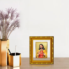Load image into Gallery viewer, DIVINITI 24K Gold Plated Jesus Wall Photo Frame For Home Decor, Prayer, Gift (15.0 X 13.0 CM)
