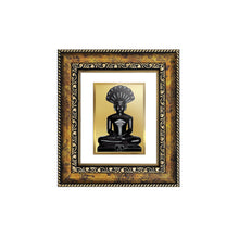 Load image into Gallery viewer, DIVINITI Parshvanatha Gold Plated Wall Photo Frame, Table Decor| DG Frame 113 Size 1 and 24K Gold Plated Foil (17.5 CM X 16.5 CM)
