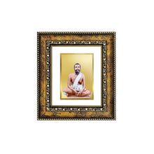 Load image into Gallery viewer, DIVINITI Ram Krishna Gold Plated Wall Photo Frame, Table Decor| DG Frame 113 Size 1 and 24K Gold Plated Foil (17.5 CM X 16.5 CM)
