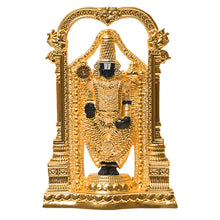 Load image into Gallery viewer, Diviniti 24K Gold Plated Tirupati Balaji Idol for Home Decor Showpiece (20X13CM)
