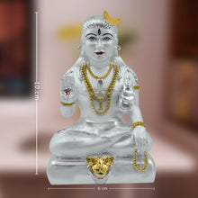 Load image into Gallery viewer, Diviniti 999 Silver Plated Baba Gorakhnath Idol for Home Decor Showpiece (10X6CM)
