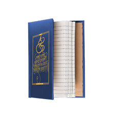 Load image into Gallery viewer, DIVINITI 24K Gold Plated Mantra Notebook | Religious Diary Hardcover 17 x 13.5 cm | Journal Diary for Work, Travel, College |A Journal to Inspire and Empower Your Life| 100 Pages Blue Color
