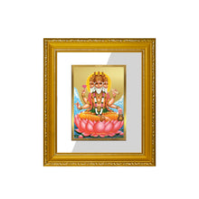 Load image into Gallery viewer, DIVINITI Brahma Gold Plated Wall Photo Frame| DG Frame 101 Wall Photo Frame and 24K Gold Plated Foil| Religious Photo Frame Idol For Prayer, Gifts Items (15.5CMX13.5CM)

