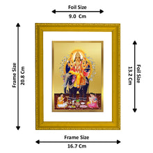 Load image into Gallery viewer, Diviniti 24K Gold Plated Vishwakarma Ji Photo Frame For Home Decor, Wall Decor, Table, Gift (20.8 x 16.7 CM)
