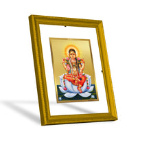 Load image into Gallery viewer, Diviniti 24K Gold Plated Tripura Devi Photo Frame For Home Decor, Table Top, Wall Hanging, Gift (20.8 x 16.7 CM)
