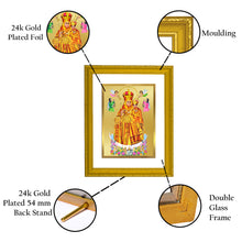 Load image into Gallery viewer, DIVINITI Lady of Health Gold Plated Wall Photo Frame| DG Frame 101 Size 2 Wall Photo Frame and 24K Gold Plated Foil| Religious Photo Frame Idol For Prayer, Gifts Items (20.8CMX16.7CM)
