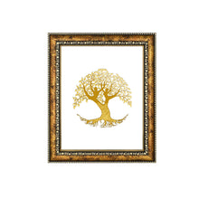Load image into Gallery viewer, Diviniti 24K Gold Plated Tree of Life Wall Hanging for Home| DG Photo Frame For Wall Decoration| Wall Hanging Photo Frame For Home Decor, Living Room, Hall, Guest Room
