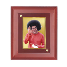 Load image into Gallery viewer, Diviniti 24K Gold Plated Sathya Sai Baba Photo Frame For Home Decor, Table Tops, Gift (16 x 13 CM)
