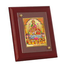 Load image into Gallery viewer, Diviniti 24K Gold Plated Kuber Lakshmi Photo Frame For Home Decor, Wall Decor, Table, Worship (16 x 13 CM)
