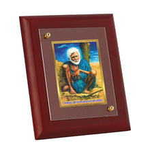 Load image into Gallery viewer, Diviniti 24K Gold Plated Ganesh Narayan Photo Frame For Home Wall Decor, Table Tops, Gift (16 x 13 CM)
