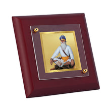 Load image into Gallery viewer, Diviniti 24K Gold Plated Baba Deep Singh Photo Frame For Home Decor, Table Top &amp; Gift (10 x 10 CM)
