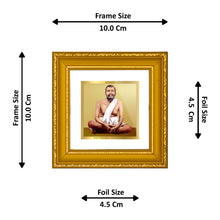 Load image into Gallery viewer, DIVINITI 24K Gold Plated Ram Krishna Photo Frame For Home Decoration, Table (10 X 10 CM)
