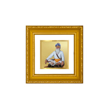 Load image into Gallery viewer, DIVINITI Baba Deep Singh Gold Plated Wall Photo Frame| DG Frame 101 Size 1A Wall Photo Frame and 24K Gold Plated Foil| Religious Photo Frame Idol For Prayer, Gifts Items (10CMX10CM)
