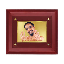 Load image into Gallery viewer, DIVINITI Tarun Sagar Ji Maharaj Gold-Plated Wall Photo Frame| MDF 2.5 Wooden Wall Frame with 24K Gold-Plated Foil| Religious Photo Frame Idol For Prayer, Gifts Items (25CMX20CM)
