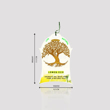 Load image into Gallery viewer, Diviniti Car Perfume LEMON ECO Air Fresheners|Up to 45 Days Lasting Scent 100% Natural Flower and Plant Based |Fine Fragrance Car Freshen&#39;up Your Car Decor,Accessories interior car perfumes

