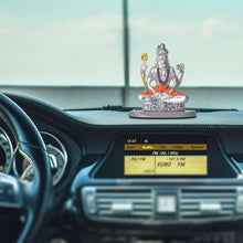 Load image into Gallery viewer, DIVINITI 999 Silver Plated Lord Shiva Idol For Car Dashboard, Living Room, Festival Gift (8 X 7 CM)
