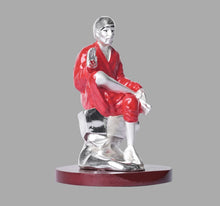 Load image into Gallery viewer, DIVINITI 999 Silver Plated Sai Baba Idol For Home Decoration, Car Dashboard, Gift (6 X 6 CM)

