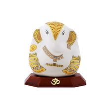 Load image into Gallery viewer, Diviniti a Multi Colored Statue of Ceramic Lord Ganesha G3 Idol for Car Dashboard | Hindu God Figurine Ganpati Sculpture Idol for Diwali Gift Home Decorations Pooja puja Gifts (7.5 x 5.8 cm) (1 Pack)
